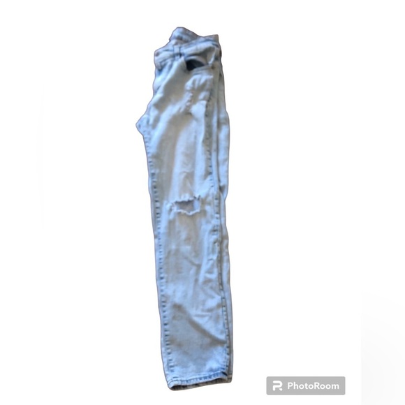 AERO  SLIM Straight Leg 32 Distressed Light Wash with stretch - Picture 10 of 10